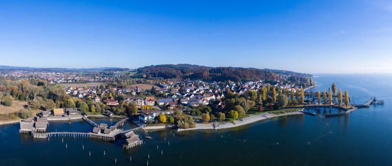 Moderne Ferienwohnungen Hangst Unteruhldingen Exterior foto